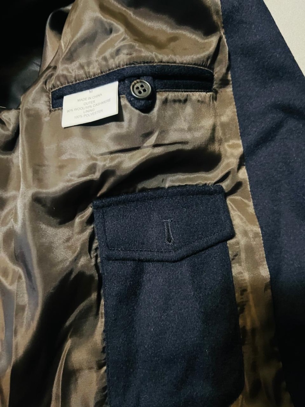 Peter Millar Navy Zip-Front Bomber Jacket - Picture 6 of 9